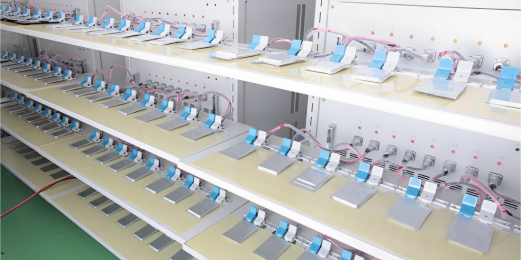 Production line of lithium ioin battery cells